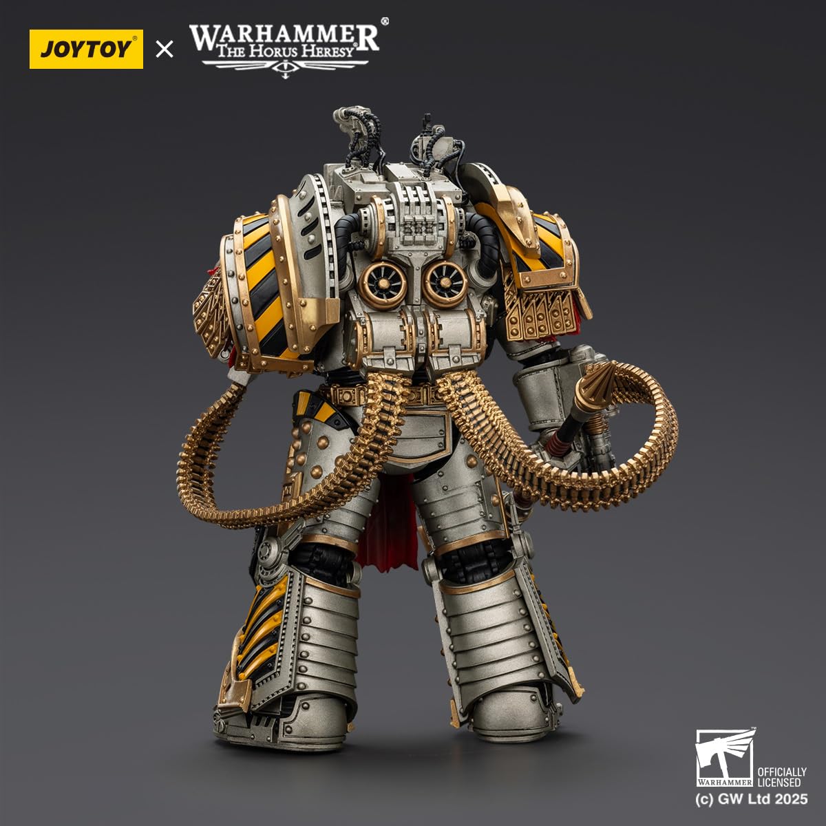 TOYVERSE JOYTOY 1/18 - Statuetta d'azione Warhammer The Horus Heresy, Iron Warriors Perturabo Primarch of The lVth Legion, articolazioni mobili modello di personaggio