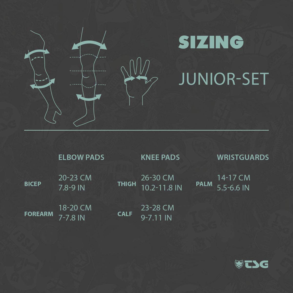 TSG Zestaw ochraniaczy dla dzieci Junior