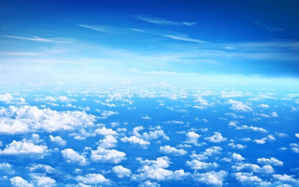 ポスター美しい雲 青い空 白い雲 キャンバスの 写真 ポスター 30 40cm 誕生日 お祝い 風景 印刷 旅行 景色