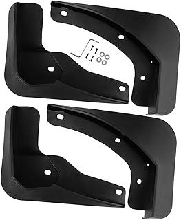 VICASKY 4 Peças De Pára-Lamas Para Caminhões Pára-Lamas De Pneus De Veículos Protetores Universais De Lama Para Pneus De Carro Protetores De Respingos Para Plástico De Carro Antes E