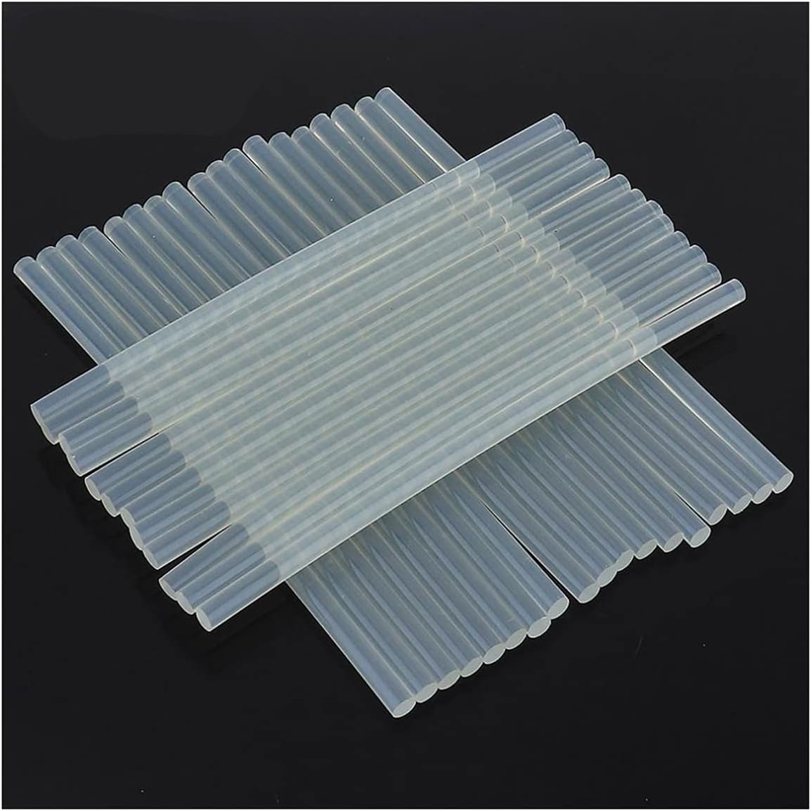 ZTBH Hot Melt Glue Sticks 100 pcs/lot 7mmx190mm Hot-melt Gun Glue Sticks, for Hot-melt Glue Gun Melt Glue Stick