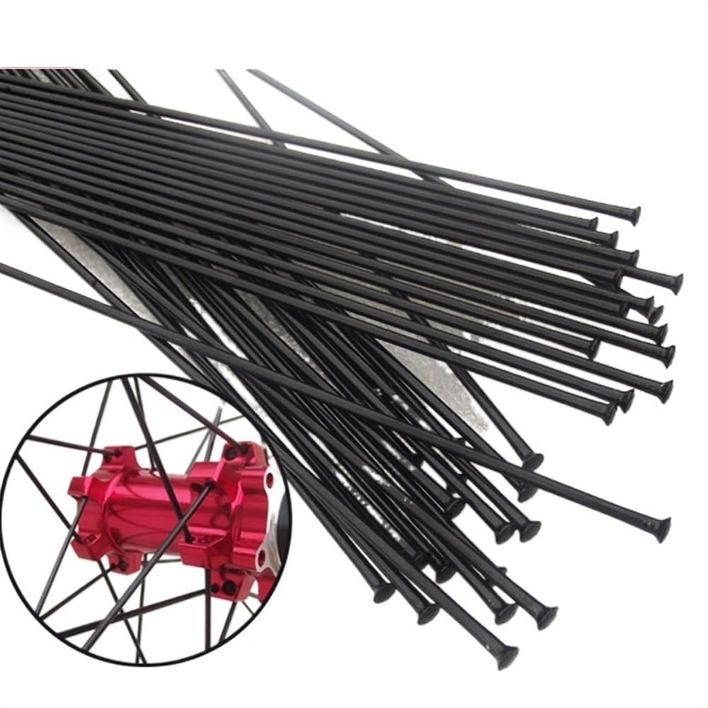 Raggi Bici In Acciaio Inox - 10 Pezzi, Per Ruote 26'' 27.5'' 29'' Testa Dritta