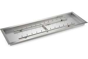 Stanbroil 48 Inch Drop-in Fire Pit Insert