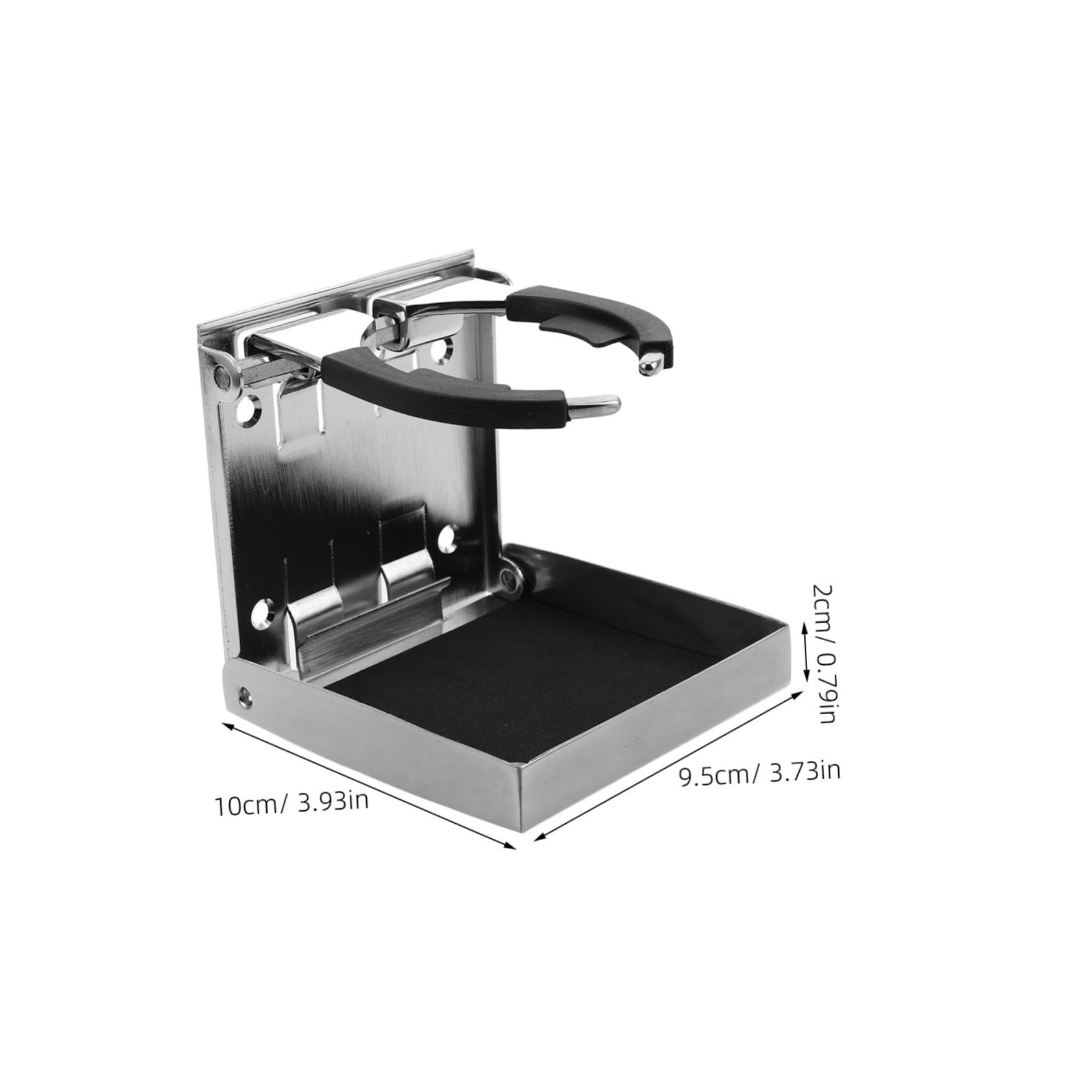 POPETPOP Porte-gobelet Pliable pour Camping Bateau ou Voiture Support Réglable pour Bouteilles et Tasses Facile à Stocker et Transporter