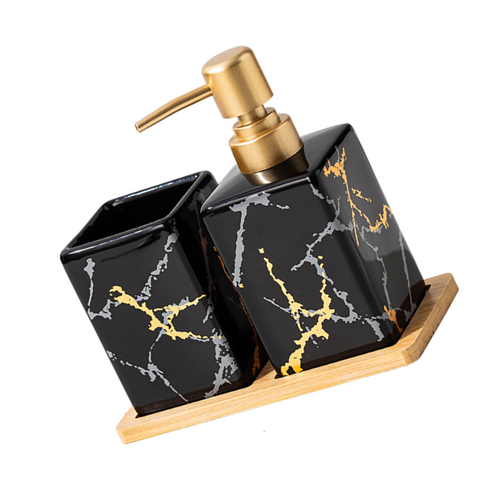 Soap Dispenser Hand Press Type Sponge Compartment for Kitchen Bathroom Modern Liquid Dispensers Household Bathroom Liquid Container