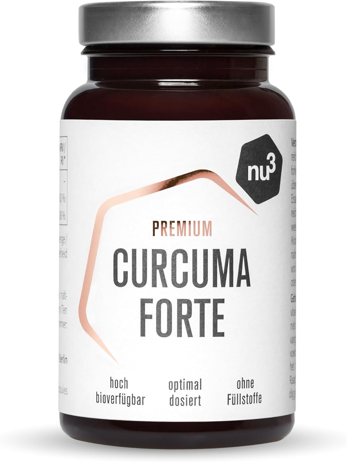 nu3 Premium Kurkuma Forte 60 Curcuma Kapseln NovaSOL® Curcumin 185x