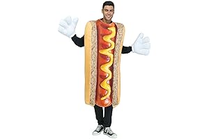 Men's Photo Real Hot Dog Adult Costume