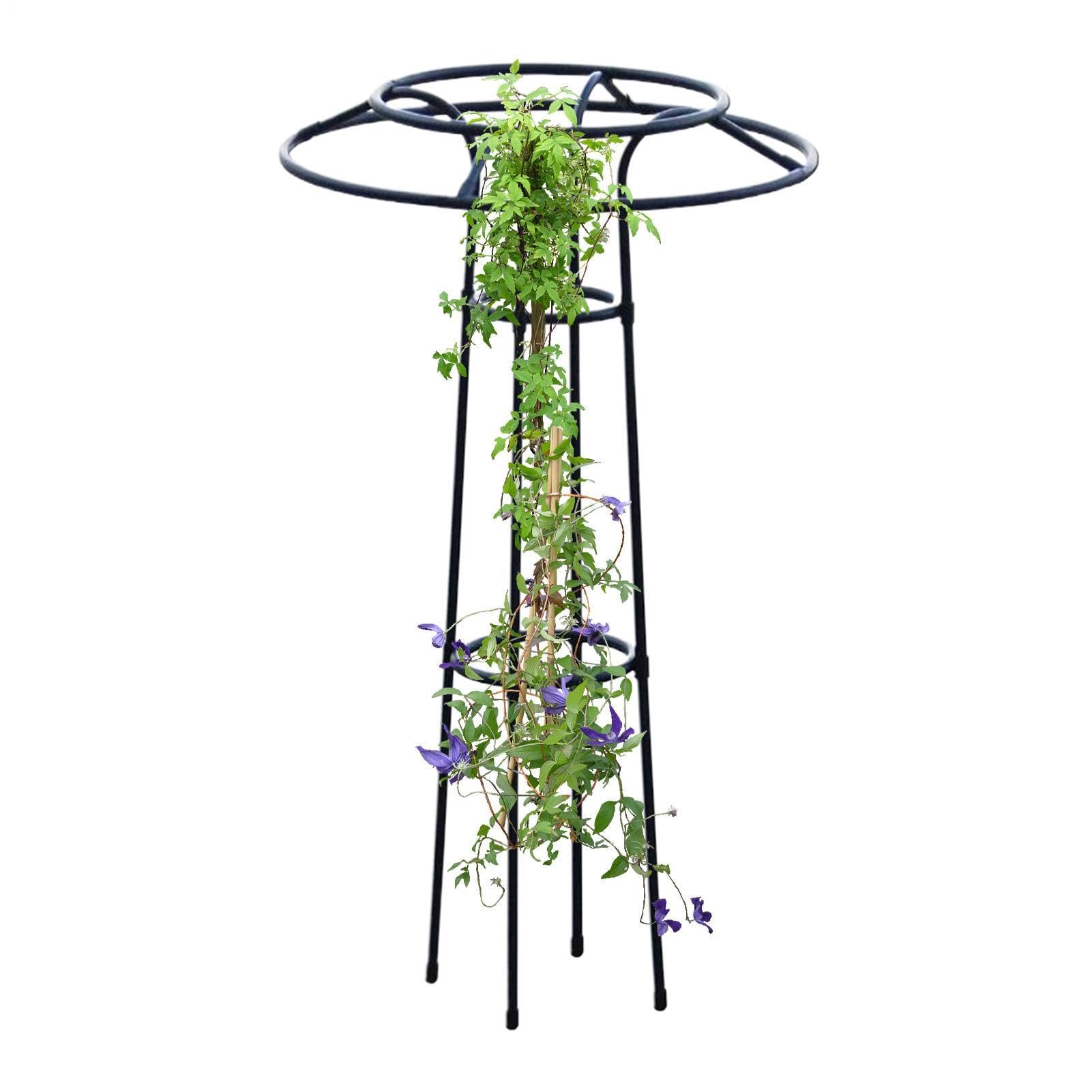 Soporte de crecimiento para flores en balcones y terrazas exteriores