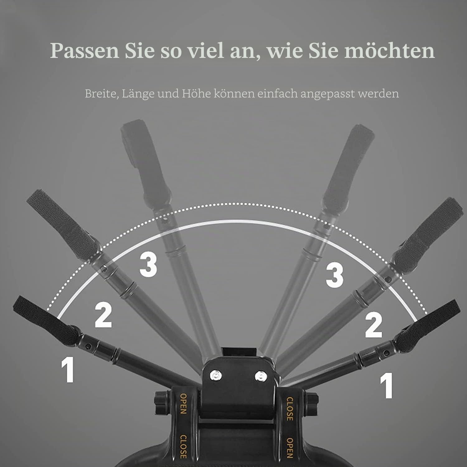 Buggy Board mit Sitz, Stehbrett, Kleinkinder, Kinderwagen-Board, stabiles Zweirad-Design mit Sitz, Stehbrett passt auf jeden Kinderwagen (Blau)