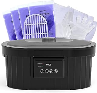 Paraffin Wax Machine for Hand and Feet, Waxkiss 5000ml Paraffin Bath with Lavender Paraffin Wax Warmer for Professional Spa & Arthritis Treatment At Home