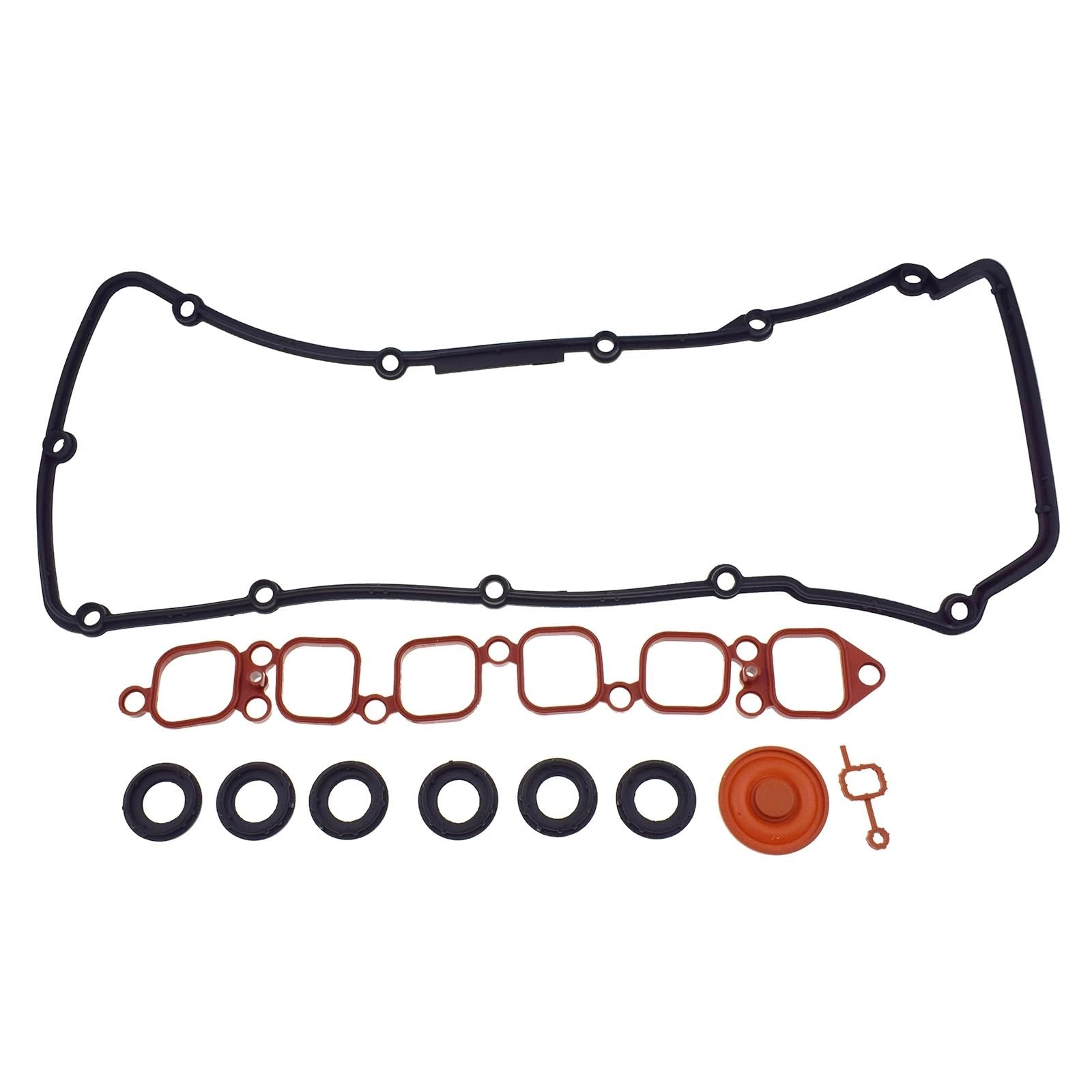 guarnizione coperchio valvole Guarnizione coperchio valvola motore/guarnizione collettore di aspirazione per Audi A3 TT per VW R32 EOS 022103429AA sostituire(A Kit)