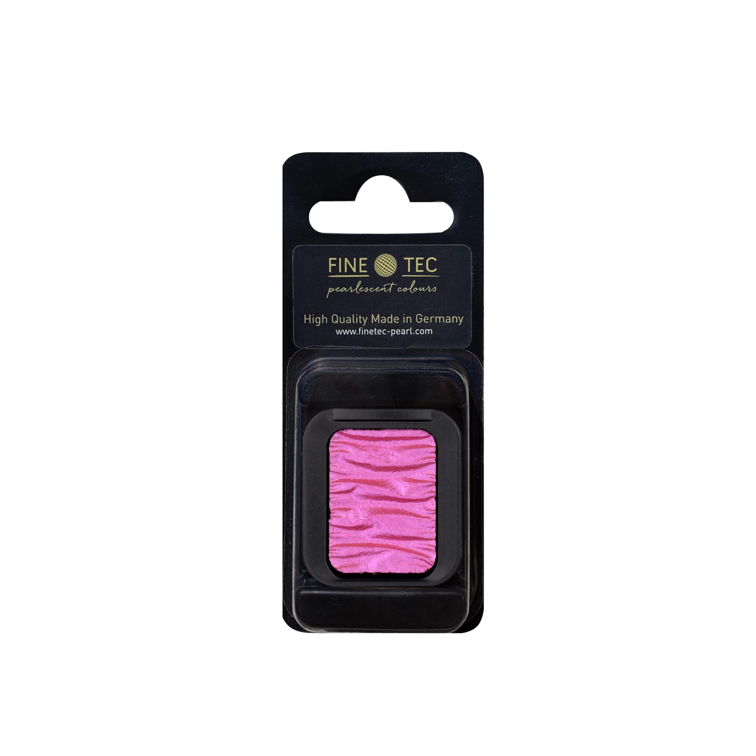 Finetec Artist Pearlescent Watercolor Pan Refill Fuchsia