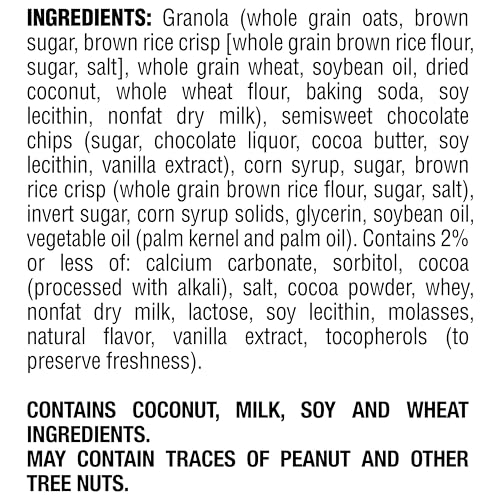 Quaker Big Chewy Granola Bars, 60% Larger, Chocolate Chip, (10 Count) - image 6