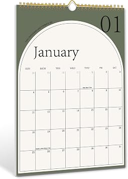 2026 Wall Calendar, Large Calendar from January 2026 - June 2027, Hanging Calendar with Thick Paper, Perfect for Office and Home Monthly Organizing & Planning, 10"14.7"