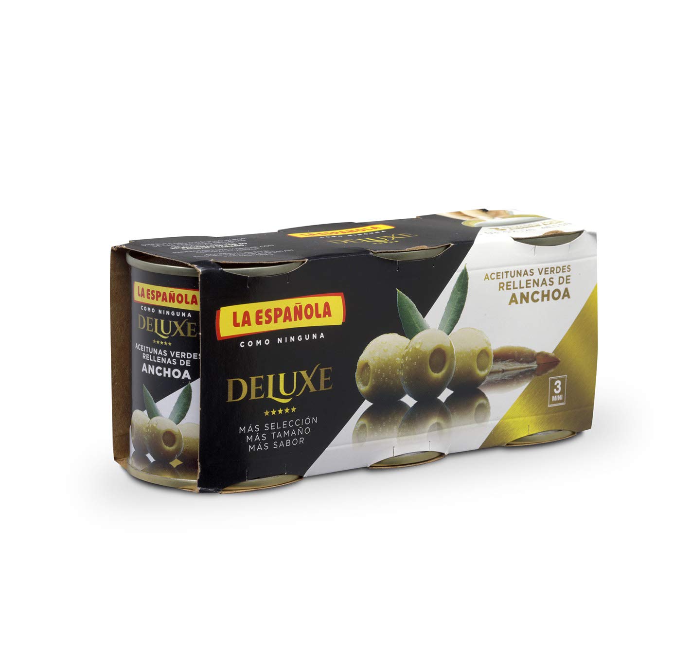 ack 8 Uds. Tripack Mini-Bar Rellena de Anchoa Deluxe 3x50 gr (Rellena de Anchoa)…