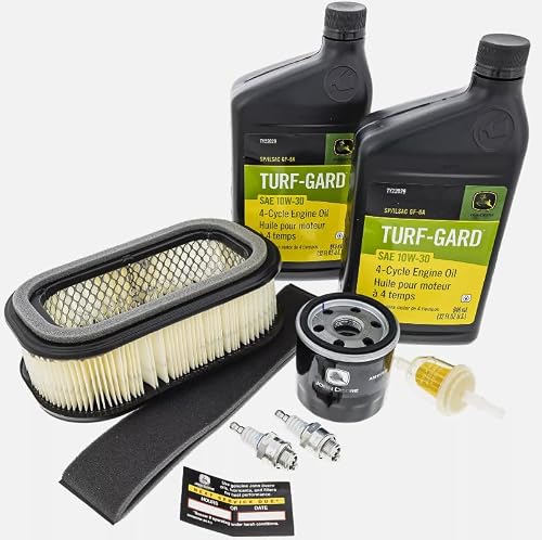 xioankid LG187 Home Maintenance Kit 425 445 455 Series Lawn Garden Tractors, Replacement for John Deere OEM - Thumbnail 2