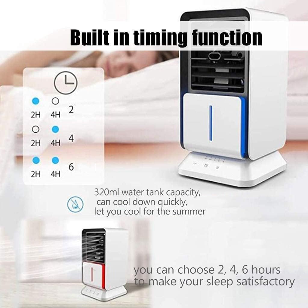 Small Air Conditioner Portable Conditioning Unit Portable Mini Air Cooler Household Office Multi-Function USB Air Conditioning