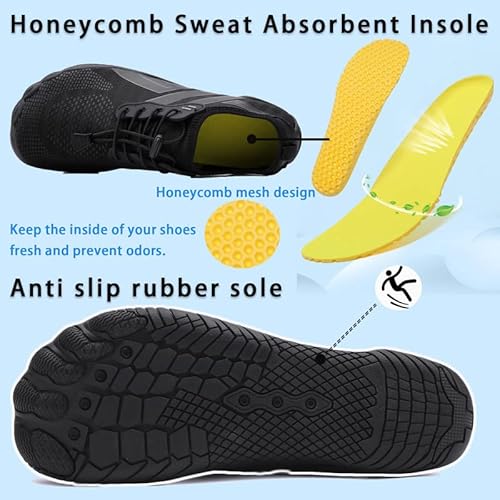 Water Shoes for Men Women Barefoot Shoes Quick Dry Aqua Sports Outdoor for Swim Pool Beach Surf Walk Water Yoga River Lake Hiking Kayaking - Image 6