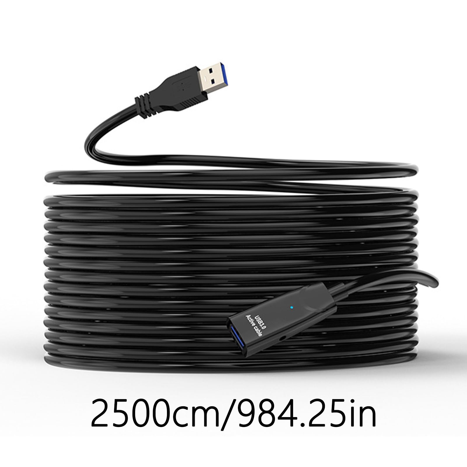 Cable de extensión USB 3.0, cable de datos USB macho a hembra, cable de datos para conexiones de datos sin problemas, adaptador de potenciador, cable USB macho a hembra