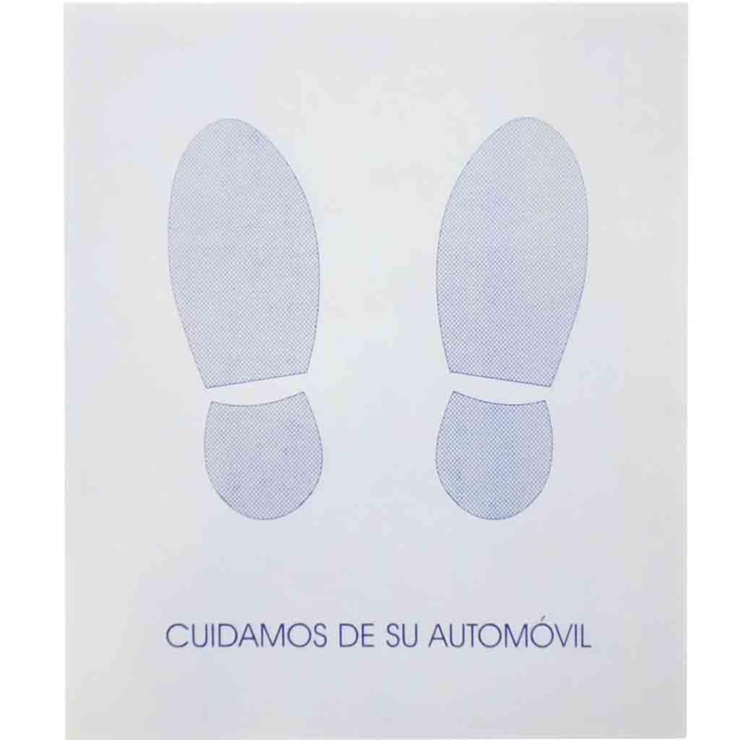 Alfombrillas de Papel Desechables Para Coche Caja 500 ud., Cuidamos