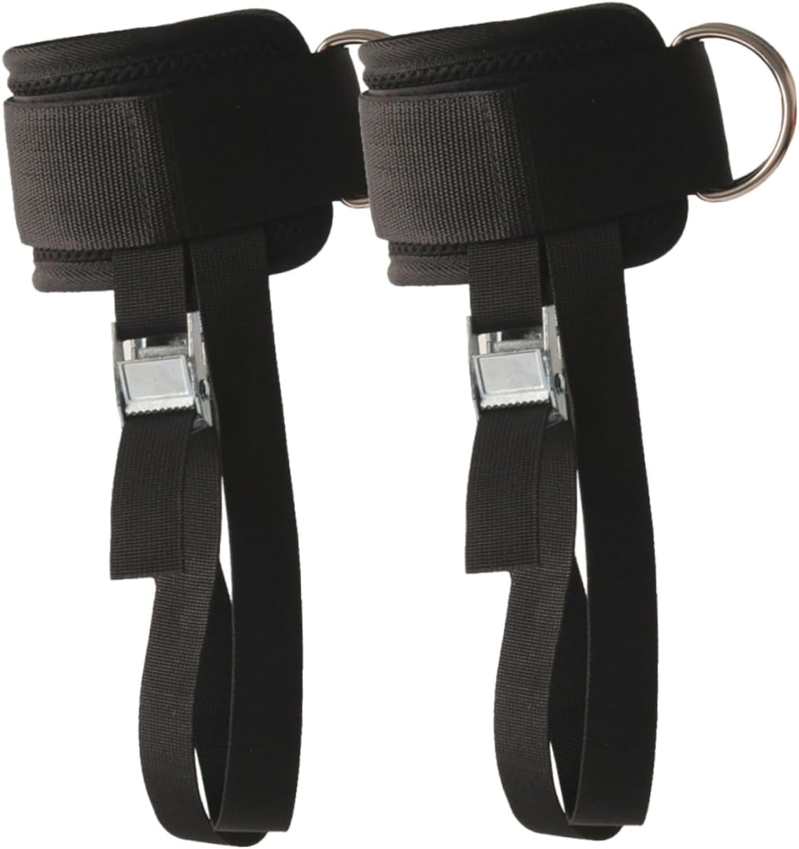 2Pcs Ankle Strap for Cable Machines Durable Ankle Bands for Leg Workouts Fitness Equipment for Home and Gym Use for Womens Leg Training