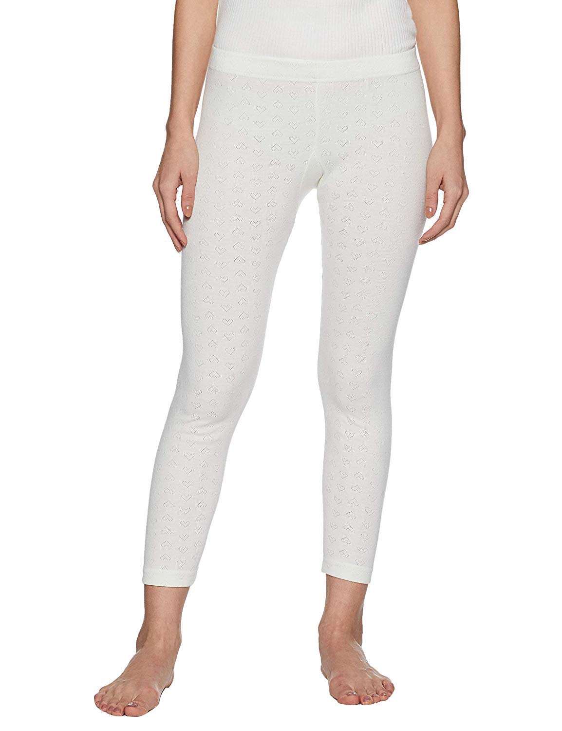 bodycare insider Gold White Women's Premium Lower/Trouser/Bottom Thermal - Pack of 1 (B502-90cm)-picture-13