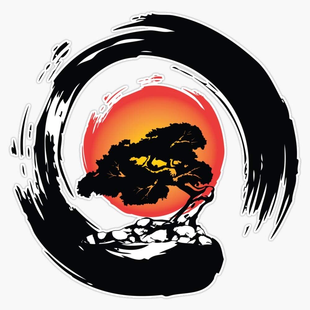 Amazon.com - Bonsai Tree Karate Dojo Vinyl Waterproof Sticker Decal Car ...