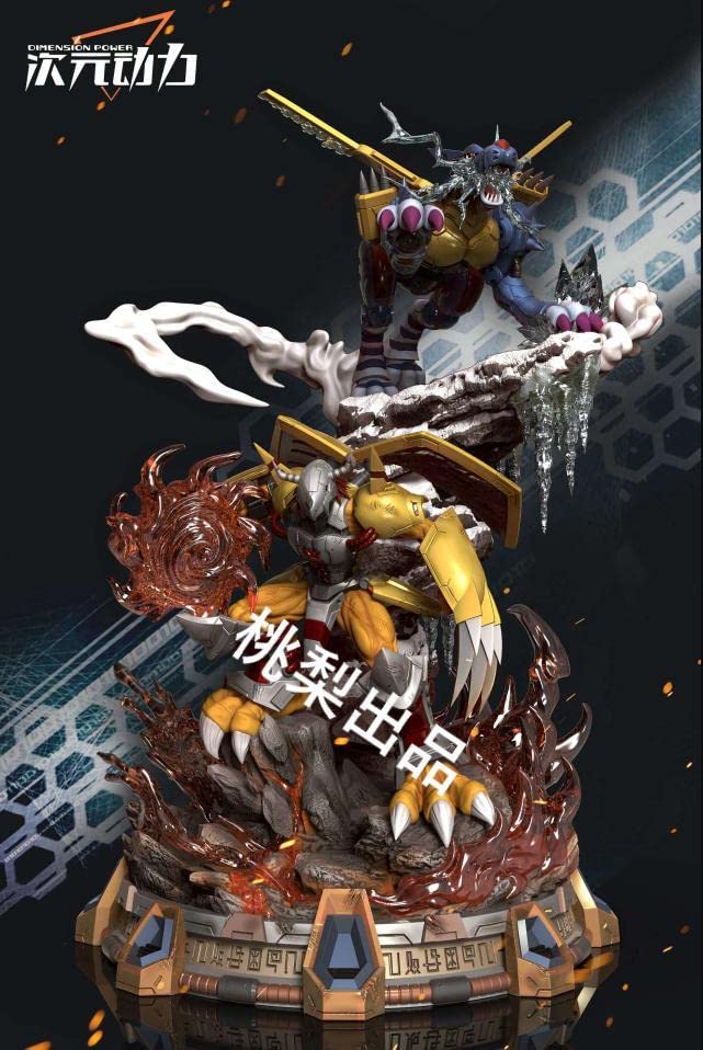 新品未開封 メタルガルルモン＆ウォーグレイモン ガレージキット スタチュー Amazon.co.jp: メタルガルルモン ウォーグレイモン ガレージキット