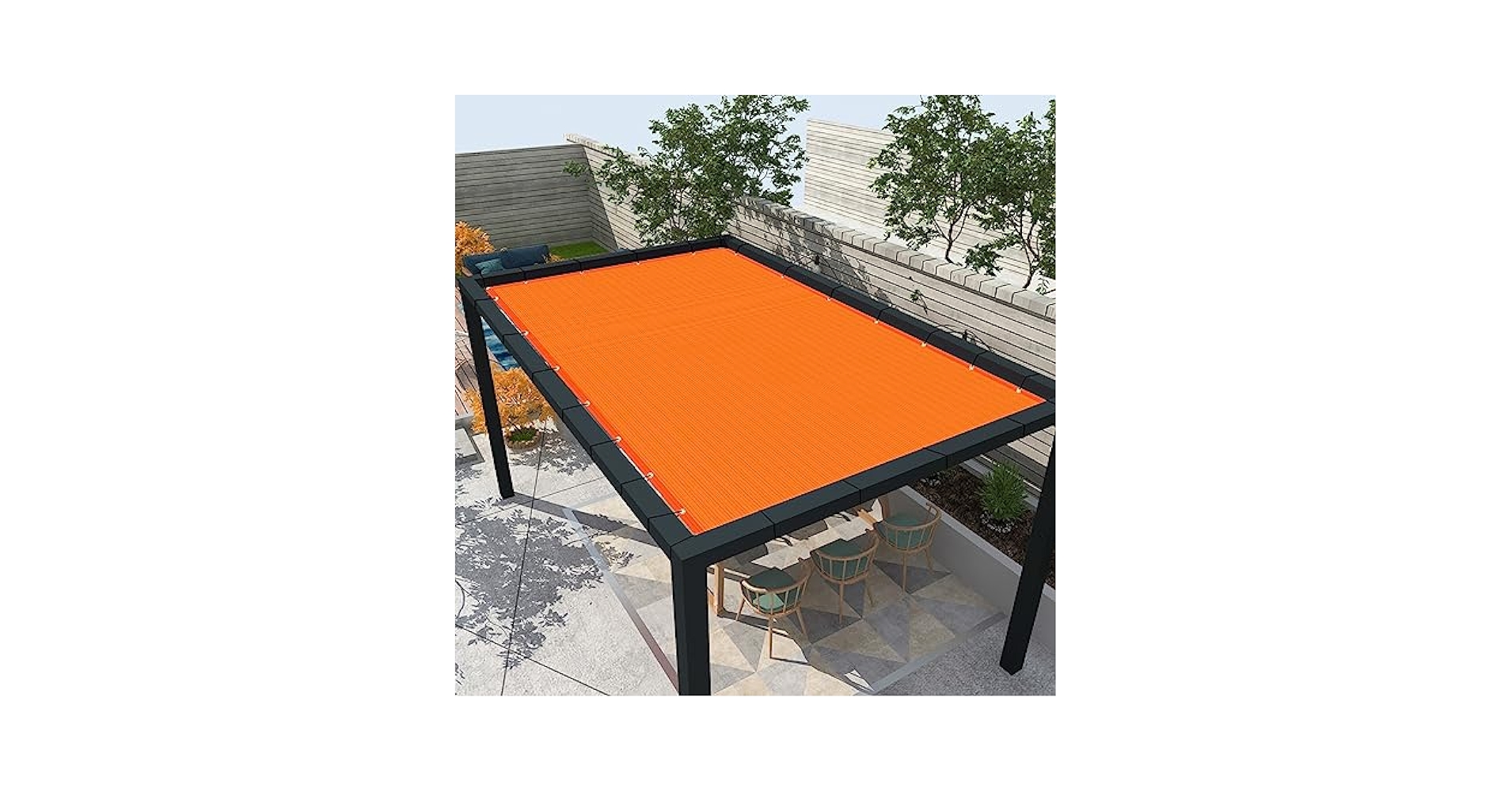 COLOR +   18冊 Amazon.com : Windscreen4less 14' x 14' x 20' Sun Shade Sail