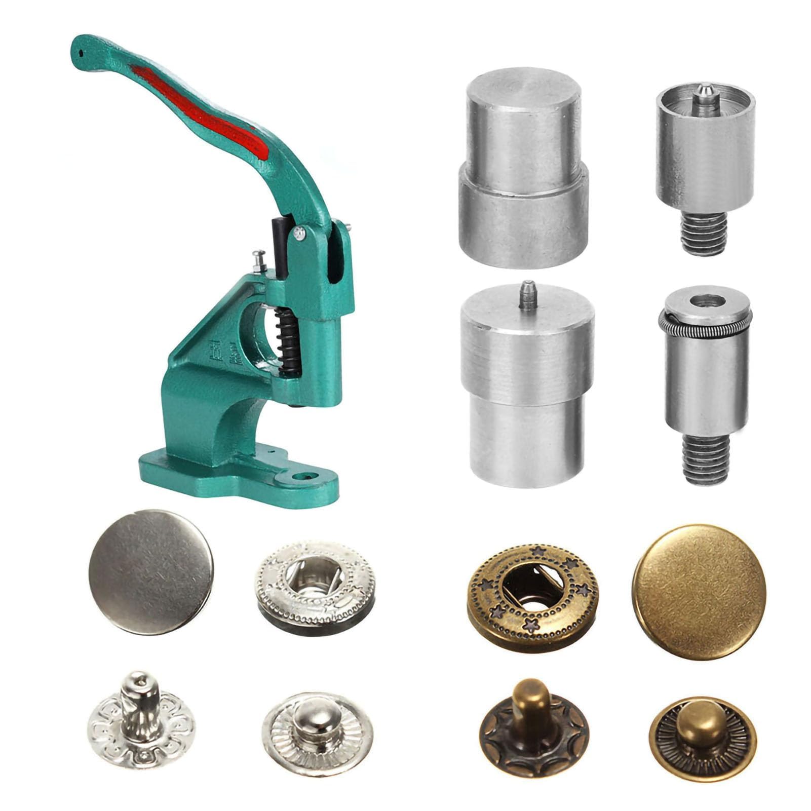 Amazon.com: 4PCS Silver Snap Button Die Mould Set for Leather