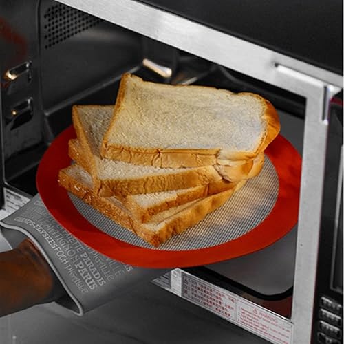 Miniatura 4 de 3 alfombrillas de silicona para hornear, alfombrillas redondas de silicona de 9 pulgadas, molde para pasteles, forro de silicona antiadherente para