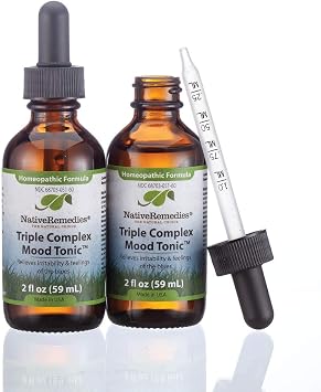 Native Remedies Triple Complex Mood Tonic Relieves Irritability and