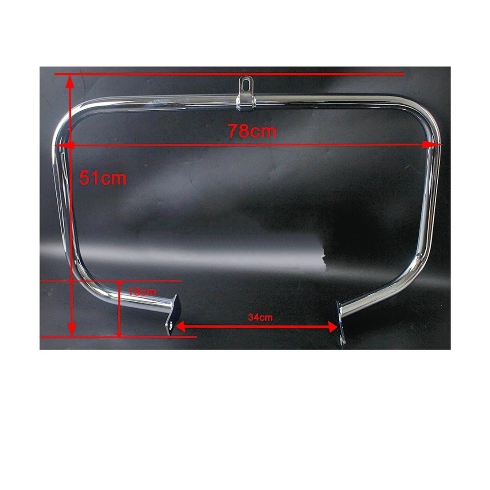 Motorrad Sturzbügel Für Shadow Für Aero VT 750 750C 400 VT750 VT400 2004-2011 Autobahn Motor Schutz Crash Bar Motorrad Crash Stoßstange Vorne Stunt Käfig Motorrad Crash Bar