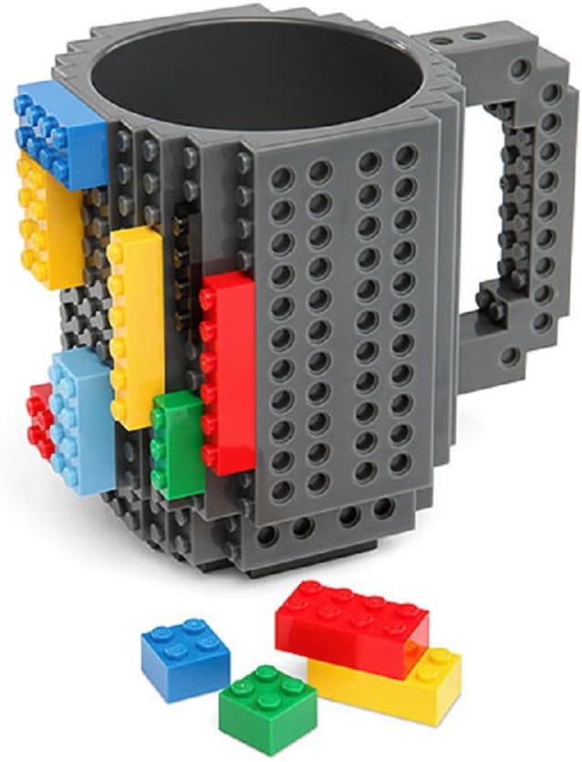 HATU Build-On Brick Mug (Grey)