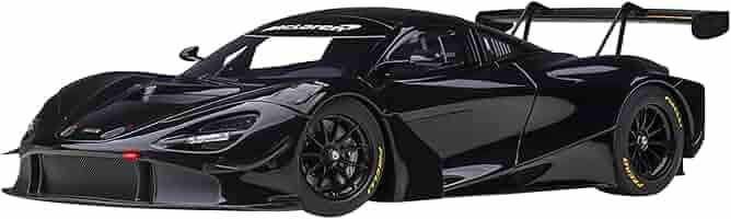 自動車 autoart McLaren 720S GT3 Black 1:18 Autoart 1/18 McLAREN 720S GT3 Diecast Model Car Kids Gift
