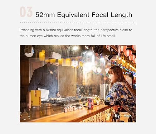 Miniatura 6 de TTArtisan 1.378 in F1.4 APS-C Lente de retrato gran angular de apertura para cámara Nikon Z Mount Negro Z6 Z7 ZFC