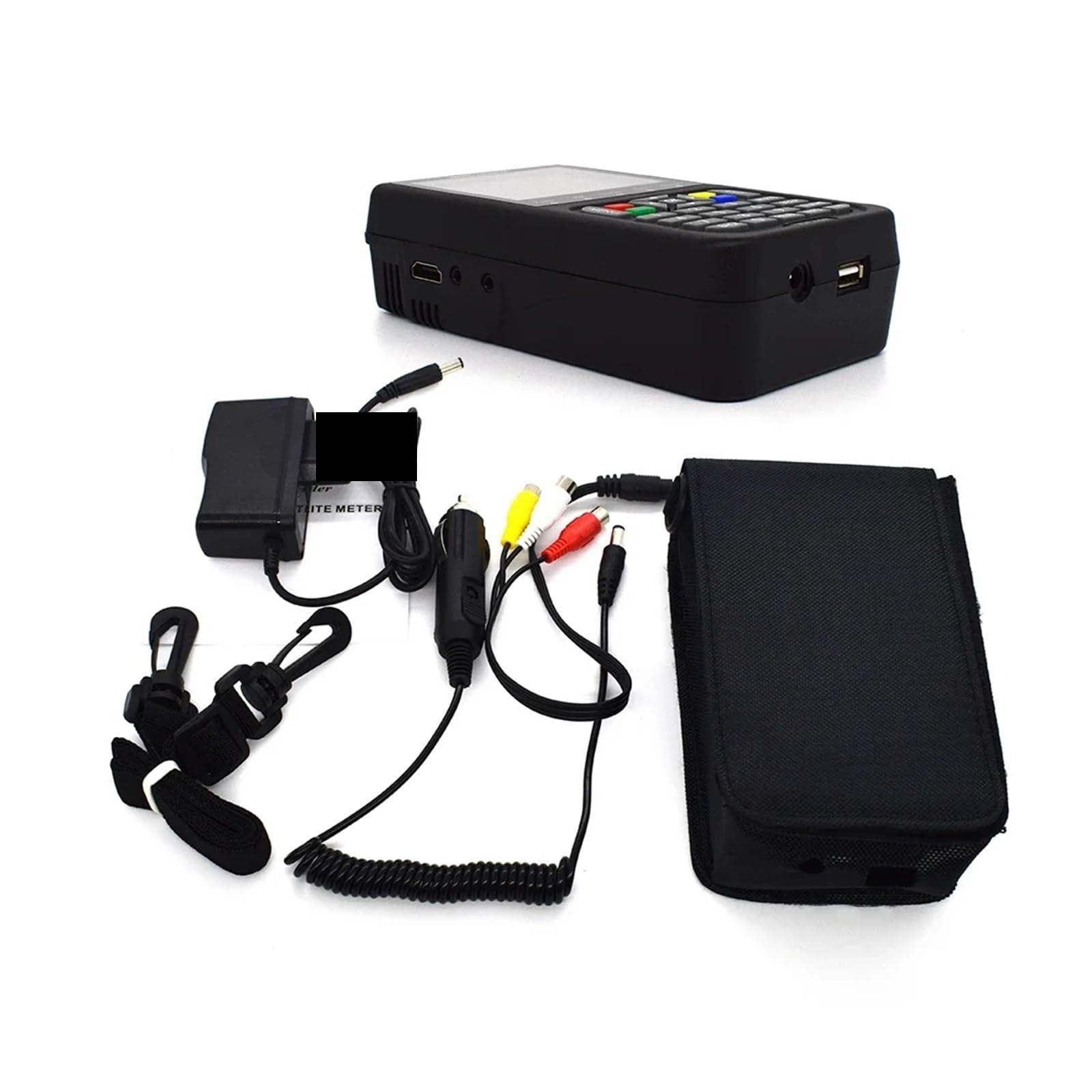 Medidor de Campo TDT, Medidor de señal digital V9 Satellite TV Finder de 3,5'' DVB-S DVB-S2 vs. V8 Finder 2 WS6933(Oranje)
