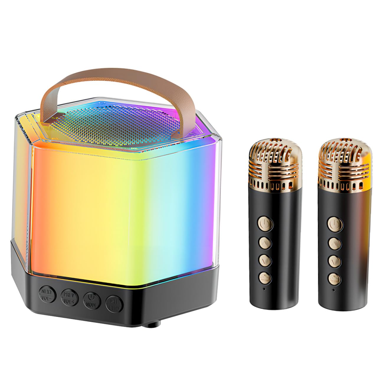 Mini Machine de Karaoké Q7 Facile et Compacte avec Double Micros - 8