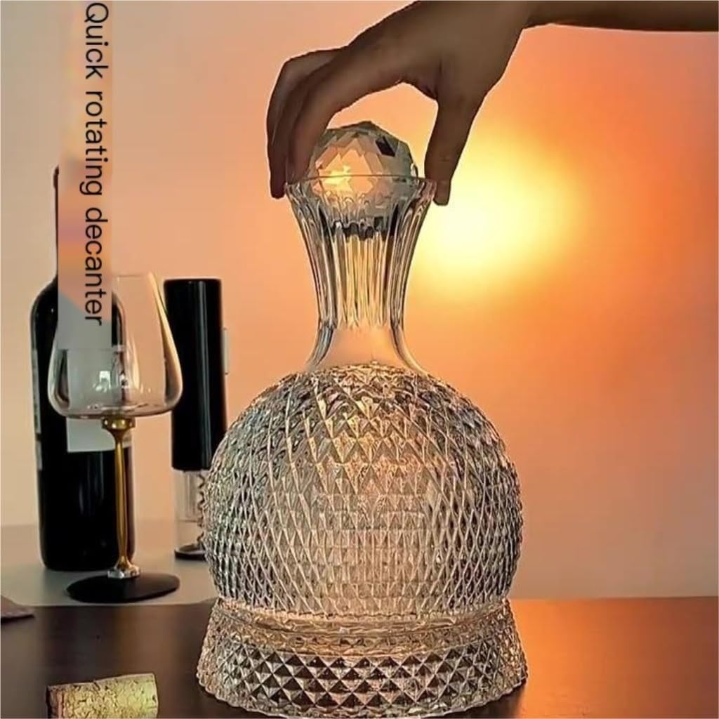 ベネチアングラス デキャンタ＆ワイングラスセット 24K ヴィンテージ