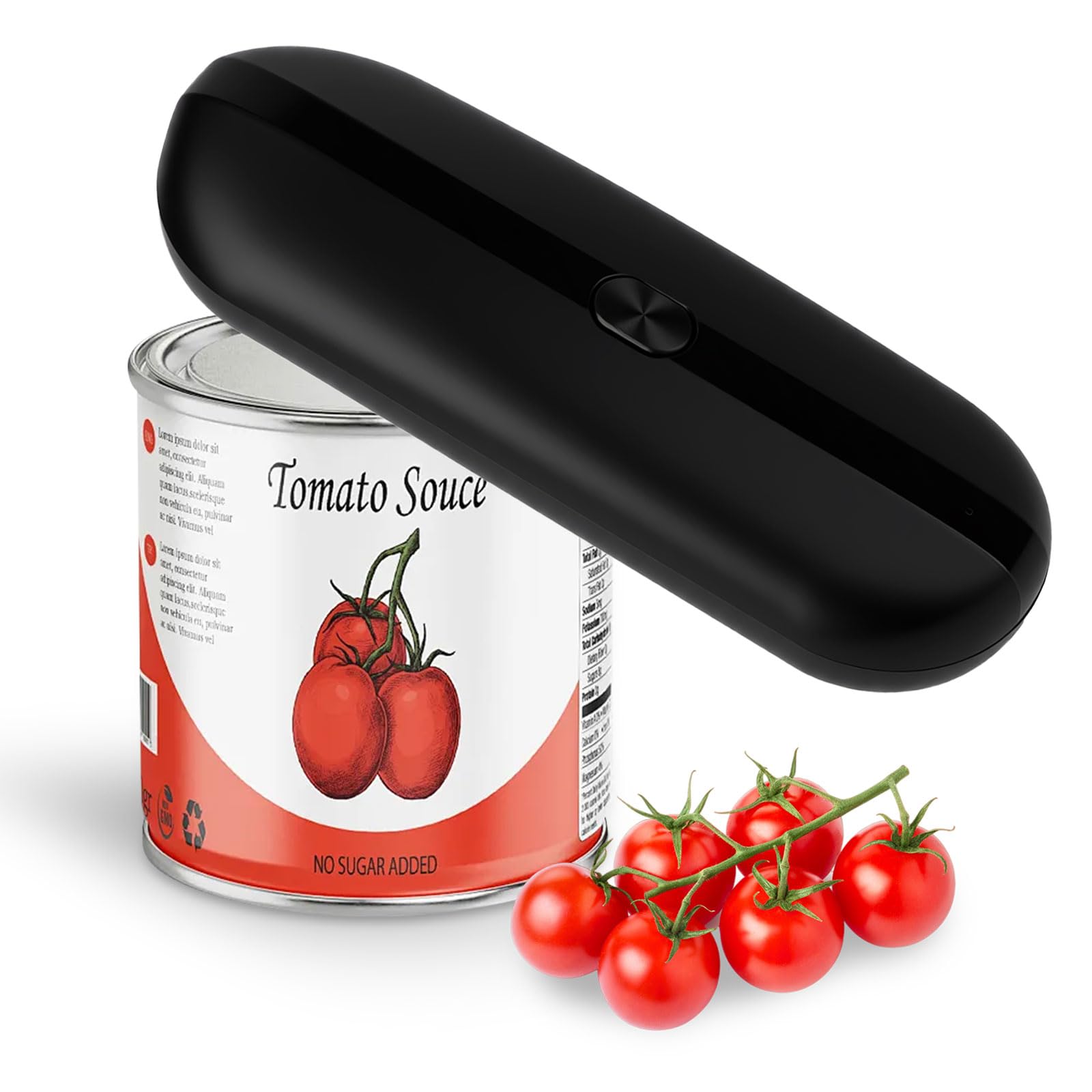Ouvre Boîte Électrique pour Chefs et Seniors, Ouvre Bocal Électrique USB Rechargeable Automatique, Ouverture Facile des Boîtes et Bocaux pour les Personnes Souffrant de Problèmes de Préhension