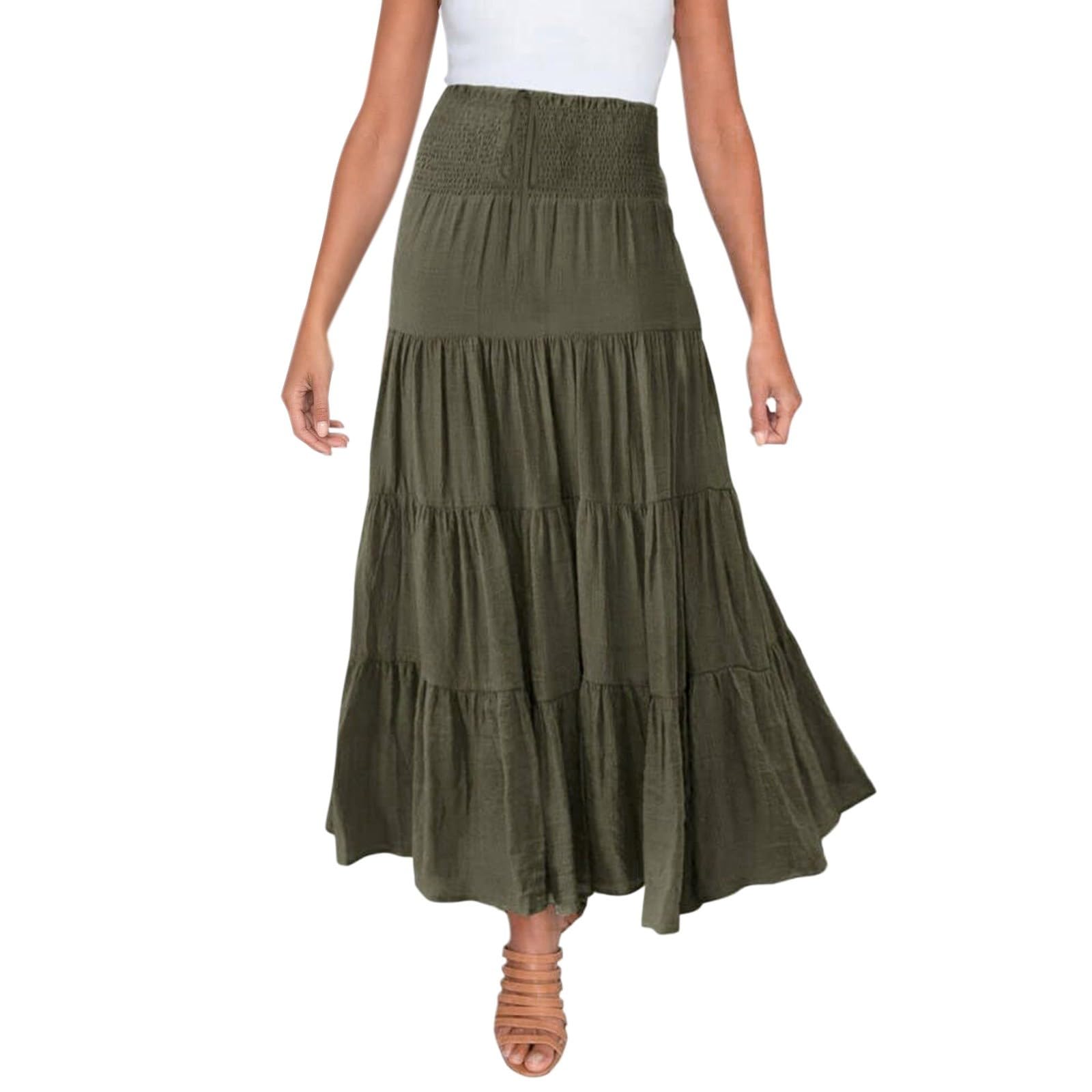 【Binary01】withy Layered Long Skirt withy Layered Long Skirt - binary01