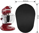 Mixer Mover Sliding Mats for Kitchen aid Stand Mixer Slider Mat Pad Kitchen Appliance Slide Mats Pads Compatible with Kitchen aid 5-8QT Professional Bowl-lift Mixer