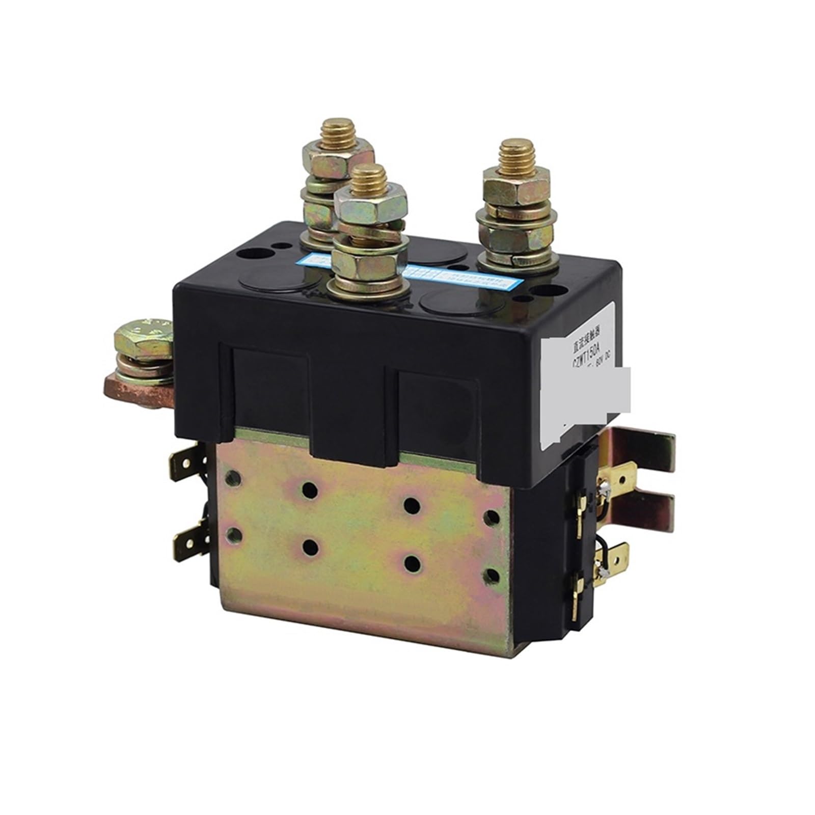 Contactor eléctrico de corriente continua CZWT150A magnético Control motor 12 V 24 36 48 60 72 - Núcleo de energía(Coil voltage 12V)