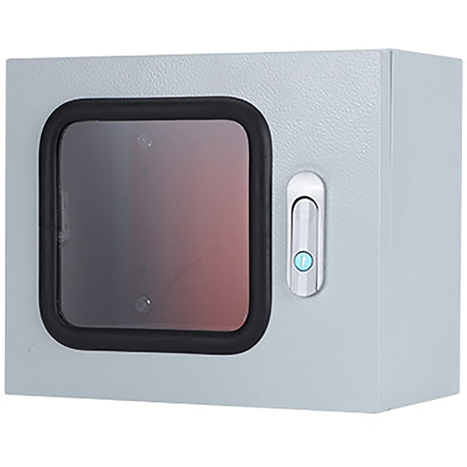 Armario Electrico Horizontal, Caja Estanca Exterior Electrica, Cuadro Electrico Superficie Resistente a la Intemperie, Diseño con Ventana de Inspección(30x25x16 cm/12x10x6 in)