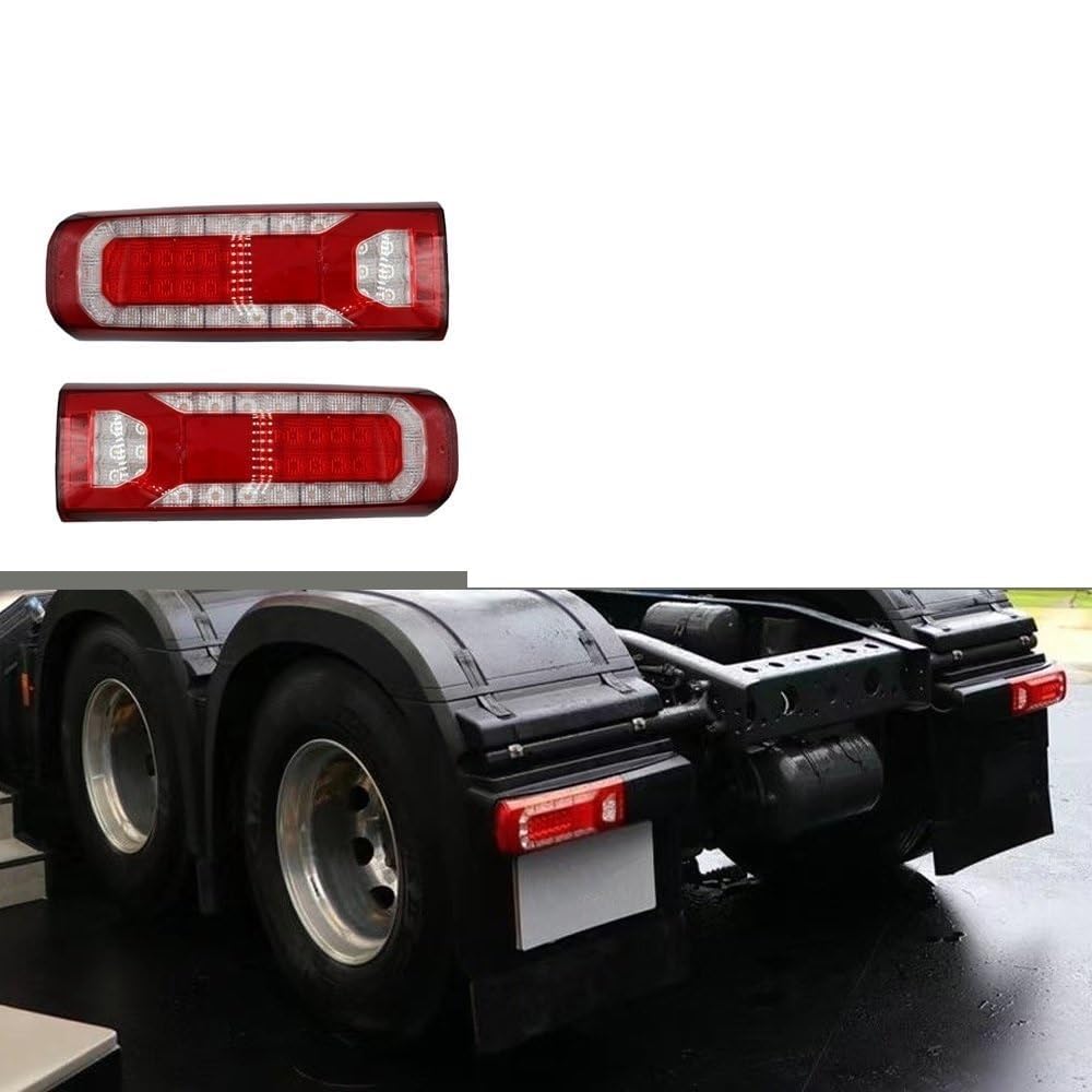 Äußere Rückleuchte Für Mercedes Actros MP4/MP5 – Links, Mit LED-Bremslicht & Halogen-Blinker, IP67
