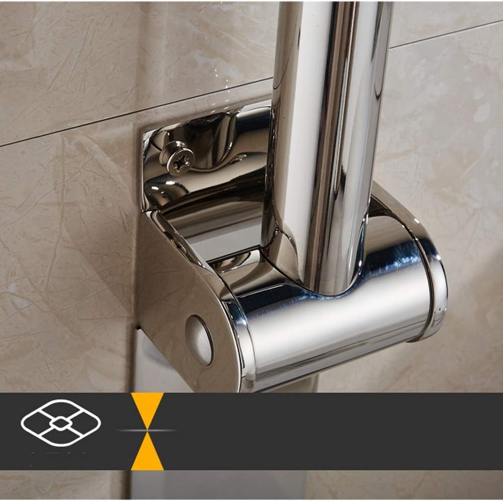 Agarraderas Pasamanos de seguridad for baño, inodoro, barra de seguridad abatible, pasamanos de equilibrio, ayuda for ducha, escalera