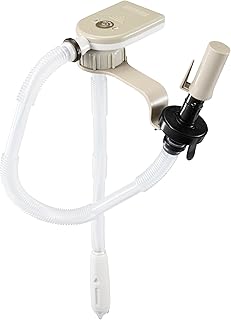 工進(KOSHIN) 乾電池式 タンク 直付け 灯油 ポンプ EPF-803ML 自動停止 ロータンク マグネット 固定 単三電池 4本 使用 ストーブ 給油 ベージュ