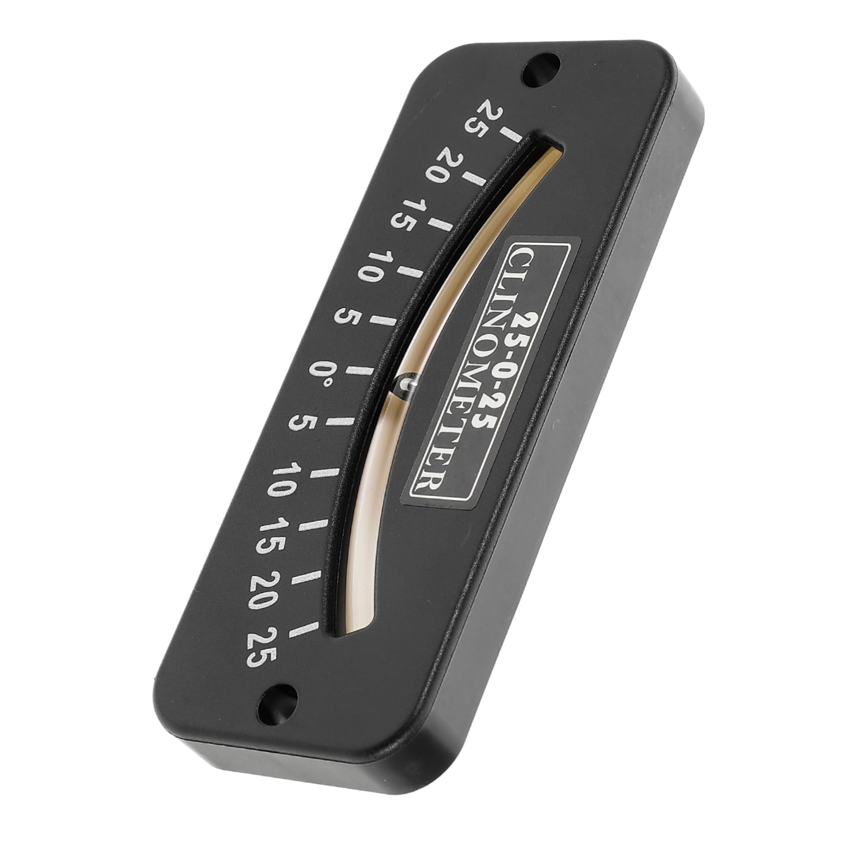 PRETYZOOM Angle Gauge Level Protractor Angle Measuring Tool Instruments and Indicators Small Angle Finder Sailing Angle Finder Small Sailing Level Clinometer Plastic Black