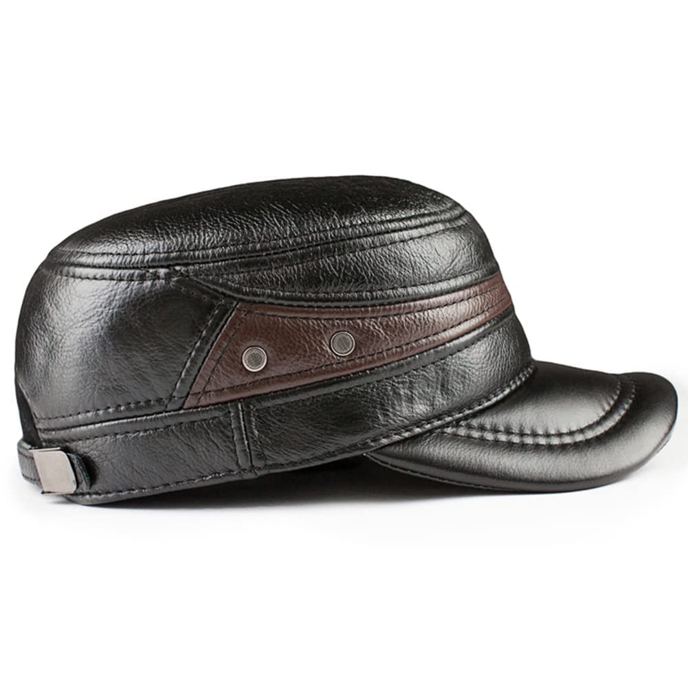 Boné de beisebol masculino de couro legítimo ajustável com orelha protetora boina quente para uso ao ar livre em promoção! Veja a oferta e mais achadinhos de Bonés & Chapéus 6 Hoje é o melhor dia para comprar Boné de beisebol masculino de couro legítimo ajustável com orelha protetora boina quente para uso ao ar livre com aquele preço maroto! Promoção! Aproveite a oferta! 6