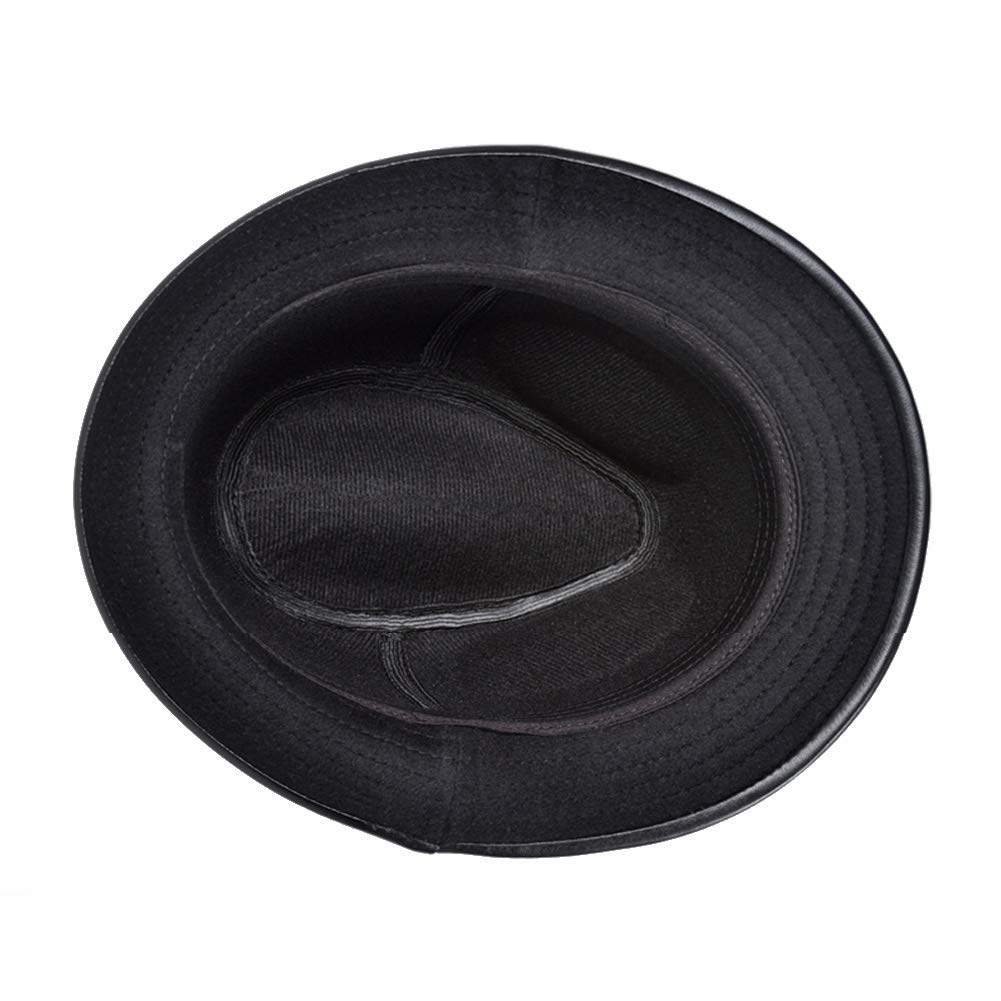 DongBao Cappello Fedora Trilby Cappello Jazz Cappello Panama Stile Golf Cappello Teardrop per Feste di Matrimonio e all'aperto